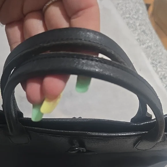 Longchamp Black Satchel with Structured Design - Picture 8 of 9